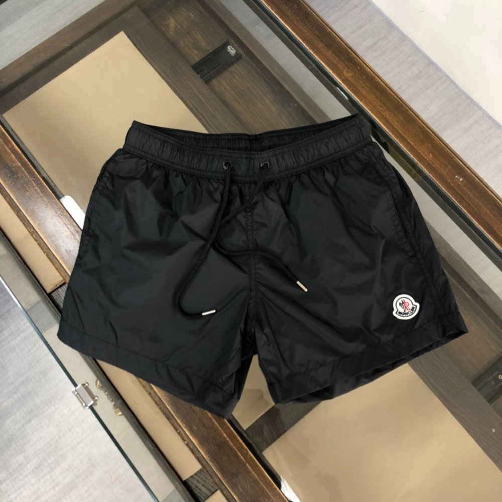 New Moncler Beach Shorts Black